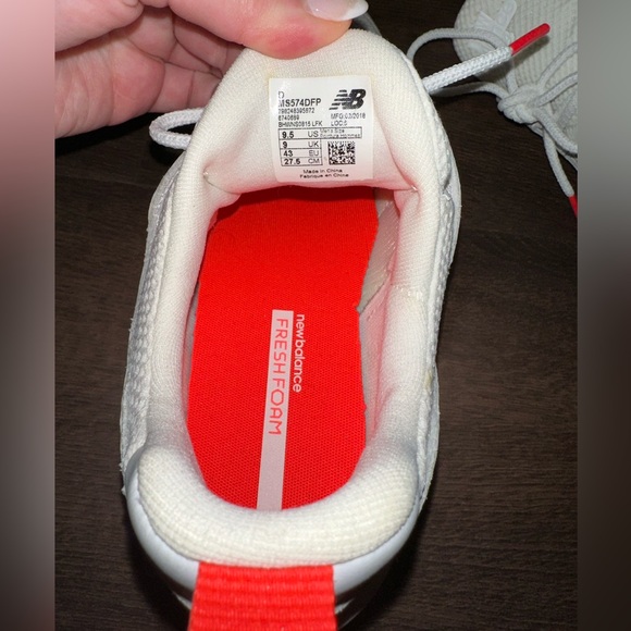 NEW BALANCE 574 SPORT FRESH FOAM OTRUSKA PACK - GREY/WHITE Mens 9.5 - Picture 7 of 9